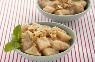 Kiwicha con membrillo y nueces